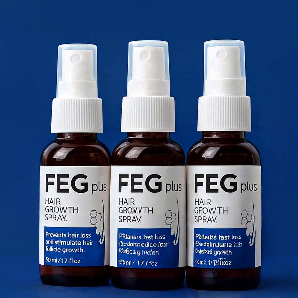 FEG Plus Hair Growth Spray – Fast Hair Regrowth Formula