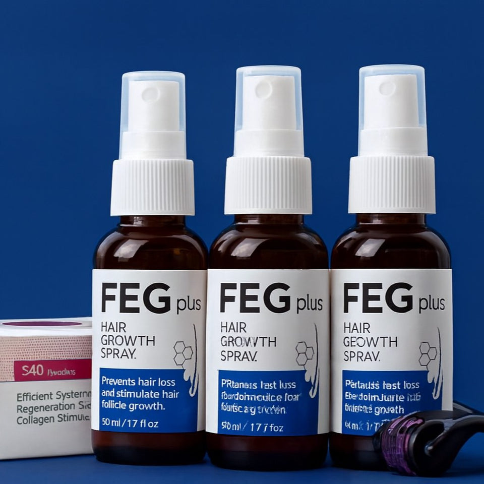 FEG Plus Hair Growth Spray – Fast Hair Regrowth Formula
