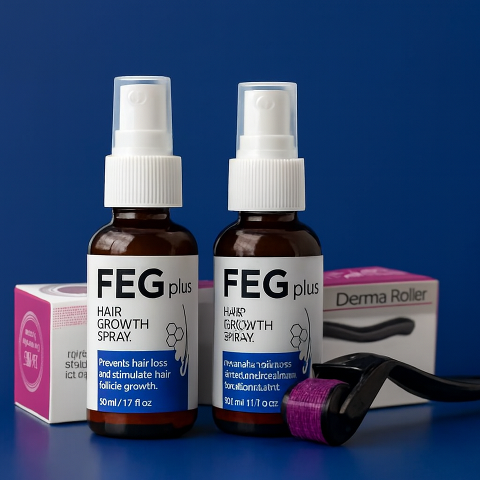 FEG Plus Hair Growth Spray – Fast Hair Regrowth Formula